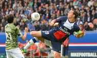 Zlatan Ibrahimovic Scorpion Kick goal Bastia